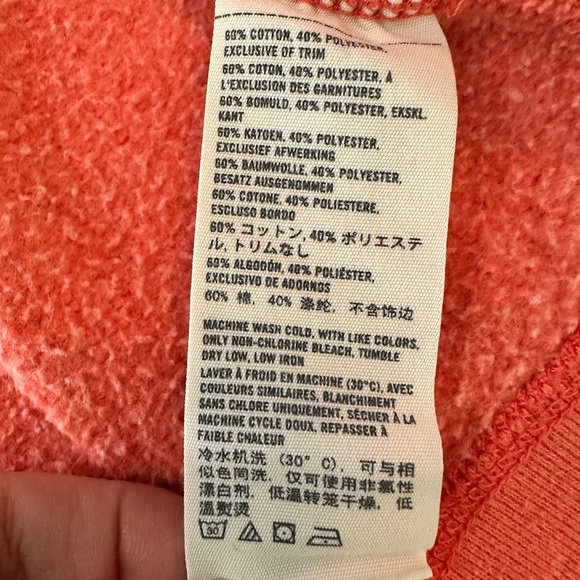 Abercrombie & Fitch NY Coral Full Zip Hoodie Women’s L - Picture 12 of 15